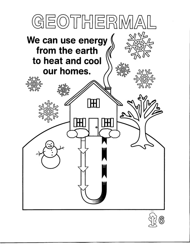 Coloring Pages - Energy for Kids!